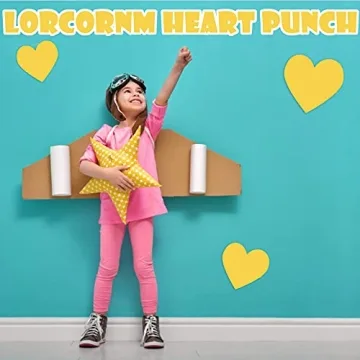 Heart Hole Punch Set - Versatile Crafting Tool for DIY Projects