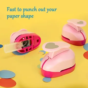 Heart Hole Punch Set - Versatile Crafting Tool for DIY Projects