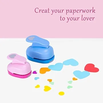Heart Hole Punch Set - Versatile Crafting Tool for DIY Projects