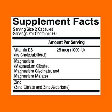 Live Conscious Collagen Peptides & MagWell Magnesium Zinc & Vitamin D3 | Hair, Skin, Nail, and Joint Support + Bone & Heart Health, Immune System Support