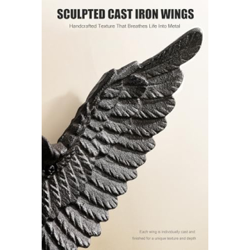 Angel Wings Guitar Wall Hanger for Musicians and Decor