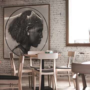 Suprom Sawtooth Picture Hangers Heavy Duty - Supports 50 lbs, 50 Pack Heavy Sawtooth Hangers with Screws, Picture Hanging Solutions for Hanging Canvas Photos Frame Clock Paintings Artwork