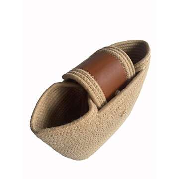 CerfoParlen Womens Canvas Tote Bag Shoulder Purse Handmake Travel Hobo Bag for Women