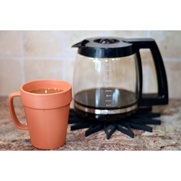 Culver Flower Pot Mugs - Unique Coffee & Planter Set