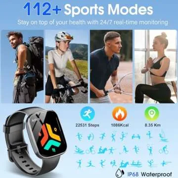 Csasan Smart Watch with HD Screen and Fitness Features