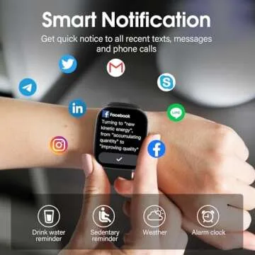 Csasan Smart Watch with HD Screen and Fitness Features