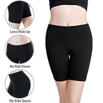 Anti-Chafing Cotton Underwear Boy Shorts for Women