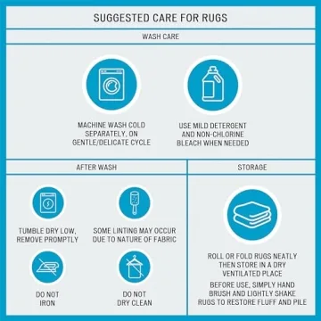 Madison Park Reversible Cotton Spa Rug for Comfort