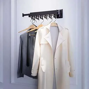 Efficient Wall Mounted Clothes Drying Rack - BOQORAD