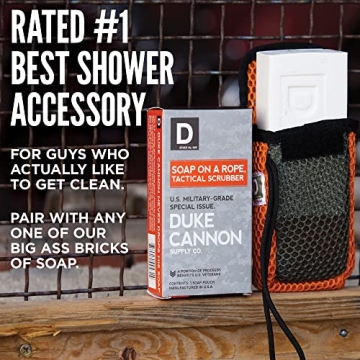 Duke Cannon Tactical Soap Pouch - Durable Shower Essential for Men
