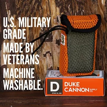 Duke Cannon Tactical Soap Pouch - Durable Shower Essential for Men