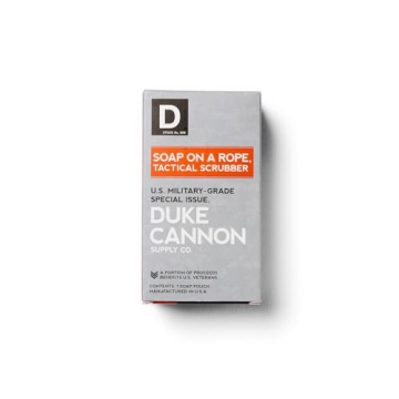 Duke Cannon Tactical Soap Pouch - Durable Shower Essential for Men