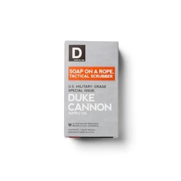 Duke Cannon Tactical Soap Pouch - Durable Shower Essential for Men