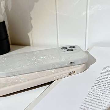 Stylish Marble Phone Case for iPhone 14 Pro - Durable & Elegant