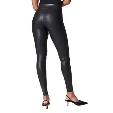 SPANX Faux Leather Leggings - Stylish Comfort