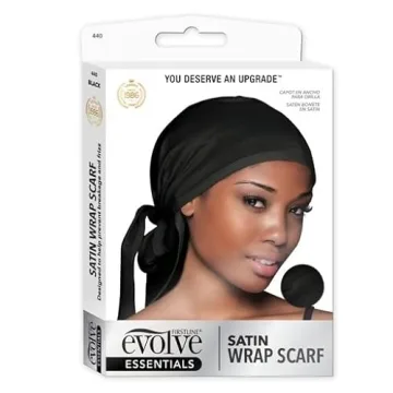 Evolve Satin Wrap Scarf for Hair Protection and Style