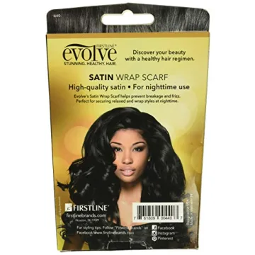 Evolve Satin Wrap Scarf for Hair Protection and Style