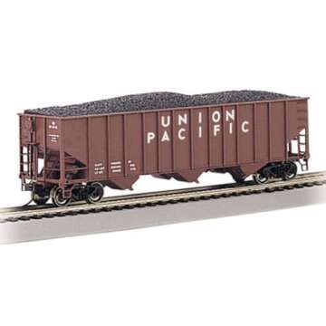 Bachmann Trains - Bethlehem Steel 100-Ton Three Bay Hopper - UNION PACIFIC #36255 - HO Scale