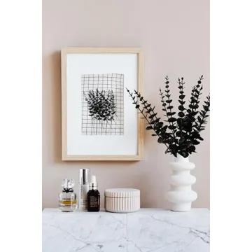 Tinsow Black Eucalyptus Stems for Home Decor and Weddings