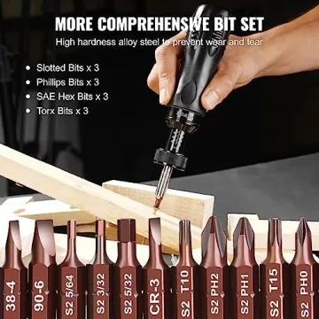 VEVOR Torque Screwdriver with Adjustable Torque Range