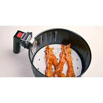 GoWISE USA Non-Stick Air Fryer Liners - 100 Pcs, 7.5 Inches