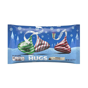 Hershey's Kisses Hugs Christmas Bag - 11 oz Delicious Treats