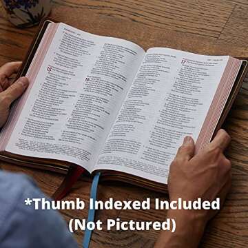 NKJV, Deluxe Thinline Reference Bible, Large Print, Leathersoft, Black, Thumb Indexed, Red Letter, Comfort Print: Holy Bible, New King James Version