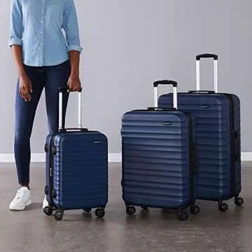 Affordable 3-Piece Luggage Set with Expandable Capacity