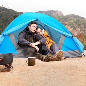 BISINNA Lightweight Camping Tent for Family Adventures