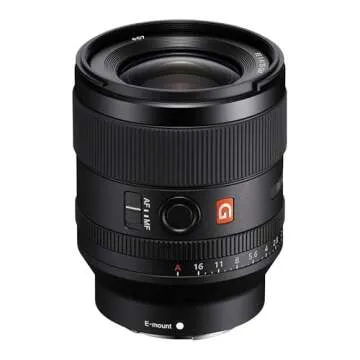 Sony SEL35F14GM Premium 35mm F1.4 GM Full-Frame Lens