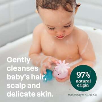 ATTITUDE 2-in-1 Shampoo and Body Wash for Baby, EWG Verified, Dermatologically Tested, Made with Nat...