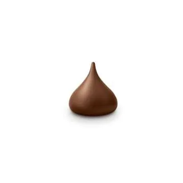 HERSHEY'S KISSES Solid Milk Chocolate, Easter Candy Gift Box, 1.45 oz (12 Pack)