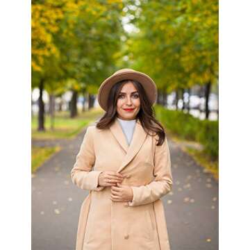 SATINIOR 3 Pieces Fake Collar Detachable Turtleneck Top Half Blouse Dickey Collar for Women(Medium,Black, White, Gray)