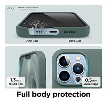 elago Liquid Silicone Case for iPhone 13 Pro - Premium Protection