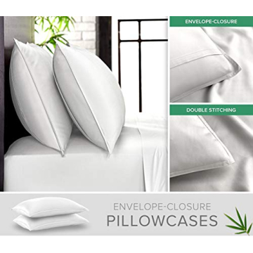 Pure Bamboo King Sheets for Ultimate Comfort & Softness
