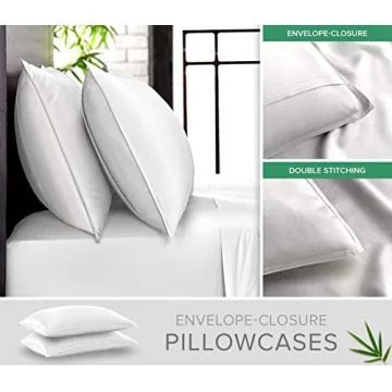 Pure Bamboo King Sheets for Ultimate Comfort & Softness
