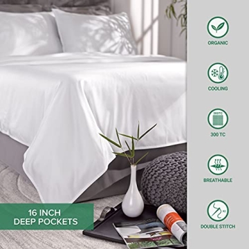 Pure Bamboo King Sheets for Ultimate Comfort & Softness
