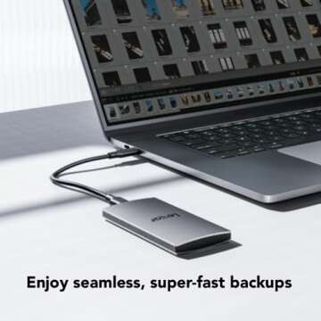 Lexar 2TB ES3 Portable SSD for Fast Gaming and Storage