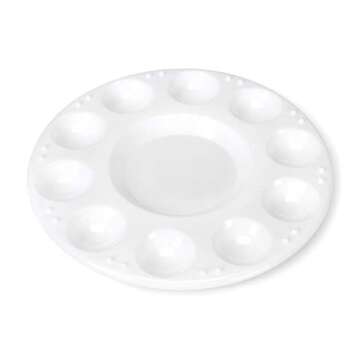 Kids Painting Party for 6 Children 6 Acrylic Paints, 6 Artist Brushes, 6 Palettes, 6 Canvas, 6 Aprons a Table Cloth and a Happy Birthday Button