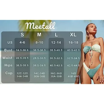 High Cut Bandeau Bikini Set for Women - Stylish & Comfortable