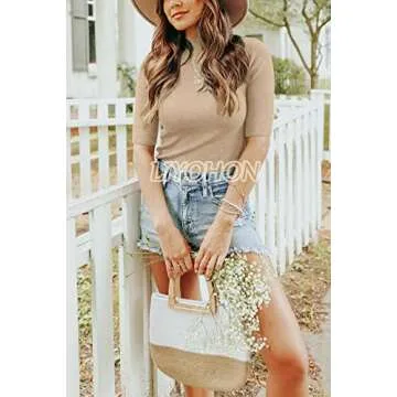 LIYOHON Women's Mock Turtleneck Tops for Every Occasion