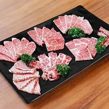 Didaey 16 Pcs Sushi Plate Set for Four, 4 Japanese Style Sushi Plates 4 Soy Sauce Bowls 4 Pair Chopsticks and 4 Chopstick Holders Sushi Dinner Dinnerware Set