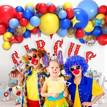 Joyful JOYYPOP Carnival Balloon Arch Kit for Parties