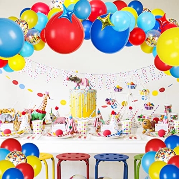 Joyful JOYYPOP Carnival Balloon Arch Kit for Parties