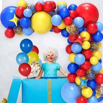 Joyful JOYYPOP Carnival Balloon Arch Kit for Parties