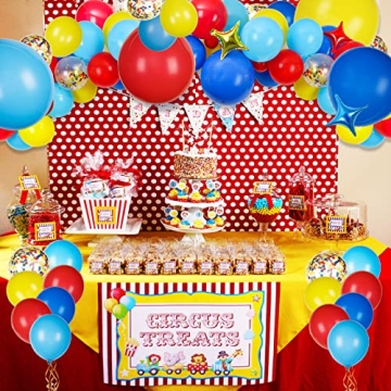 Joyful JOYYPOP Carnival Balloon Arch Kit for Parties