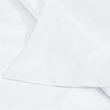 NTBAY Cotton King Pillow Shams - 500 Thread Count Egyptian Cotton 20x36 Sham Covers, 2 Pack Super Soft and Breathable 20x36 Inches Oxford Pillowcases, White