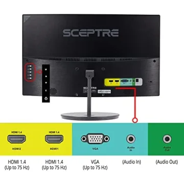 Curved 24-inch Gaming Monitor 1080p HDMI VGA