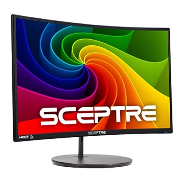 Curved 24-inch Gaming Monitor 1080p HDMI VGA