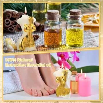 2 Pcs Aesthetic Soy Wax Scented Candle Set